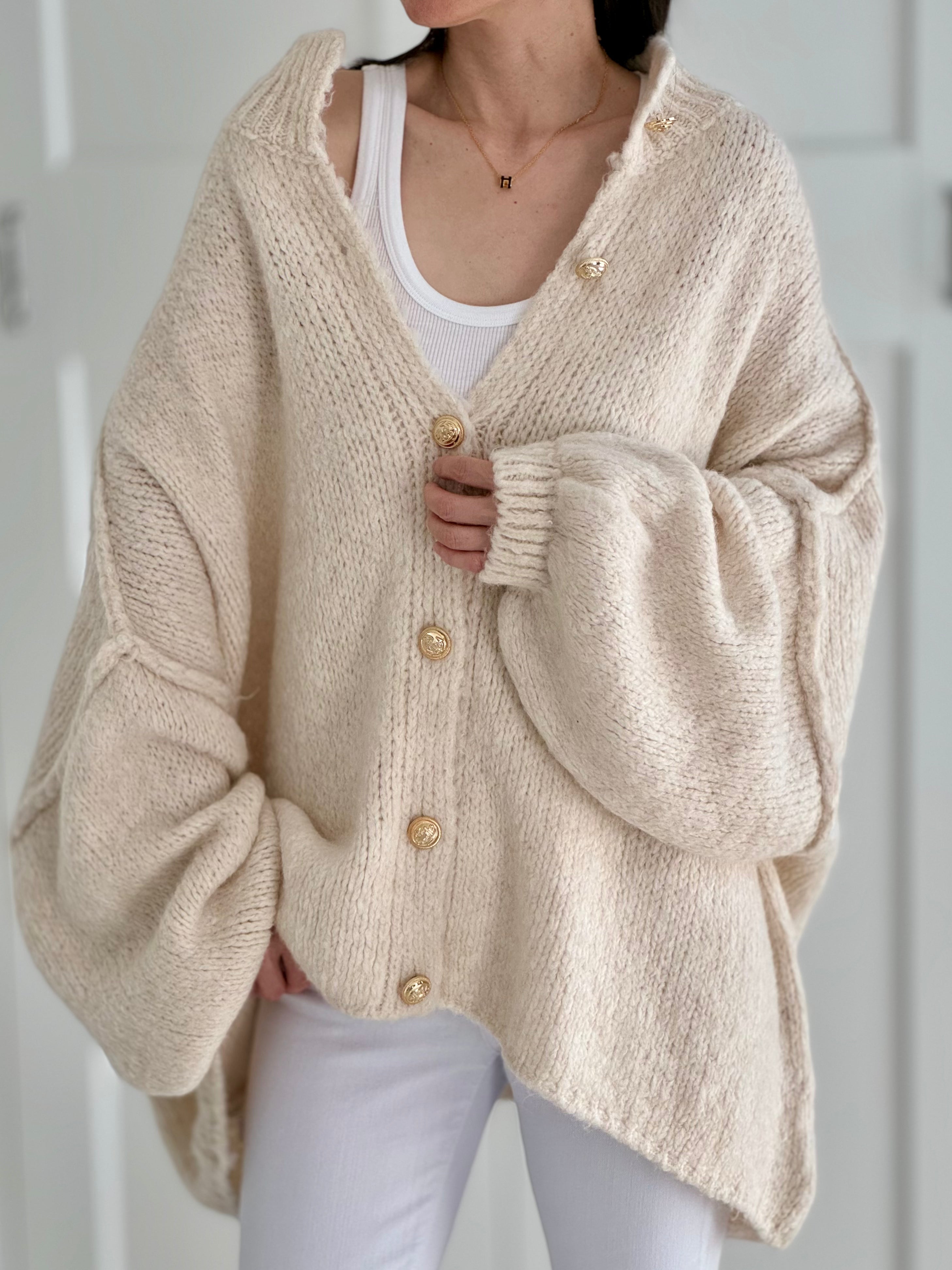 Clemenze | Klassische Strickjacke