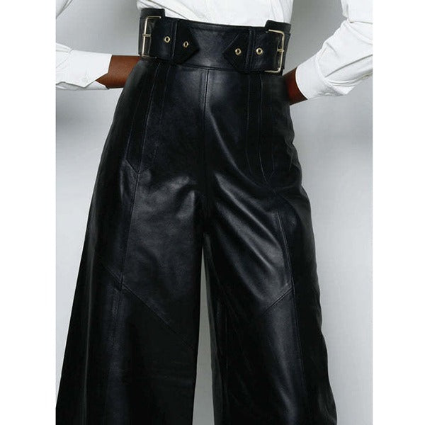 Helene | High-Waist-PU-Hose