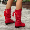 Lainey™ | Trendige Stiefel für Damen mit Schnürung bis zur Wade