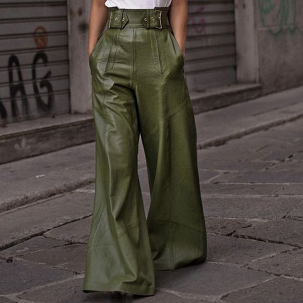 Helene | High-Waist-PU-Hose