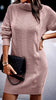 Jaliany | Strickkleid mit langen Ärmeln