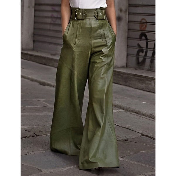 Helene | High-Waist-PU-Hose