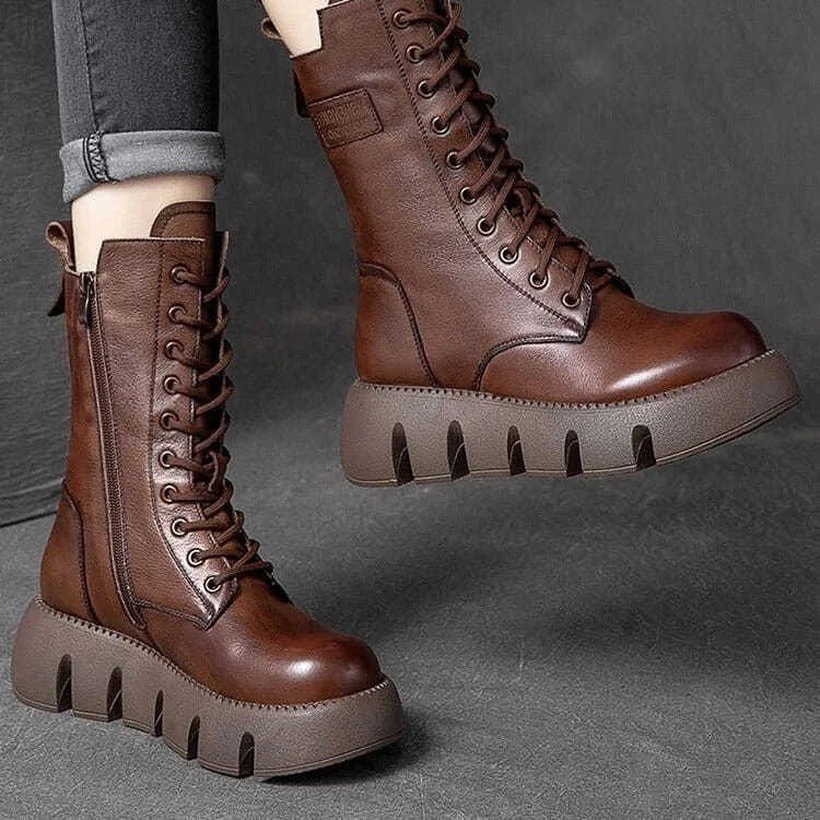 Madilynn | Orthopädischen Lederstiefel