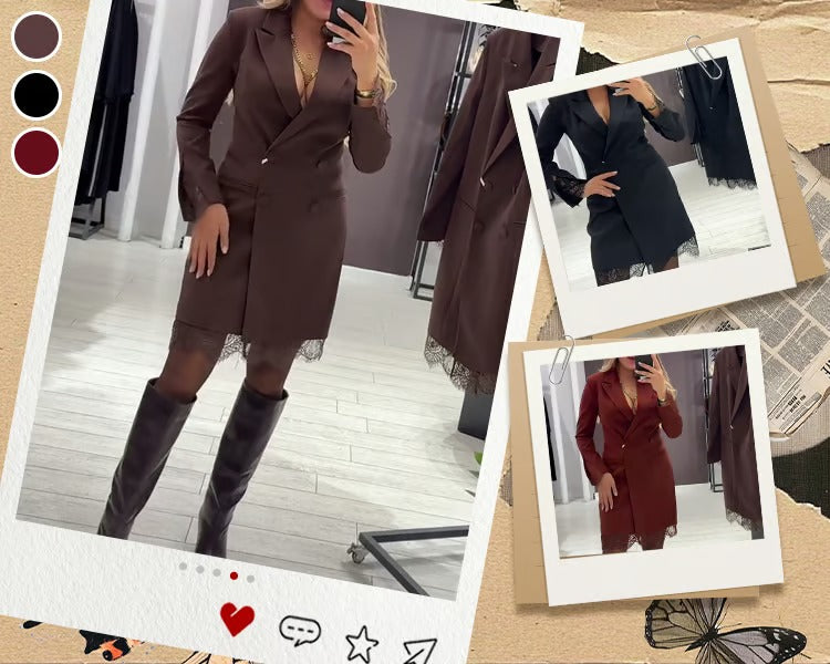 Abey | Schickes Kleid im Blazer-Stil für Moderne Looks