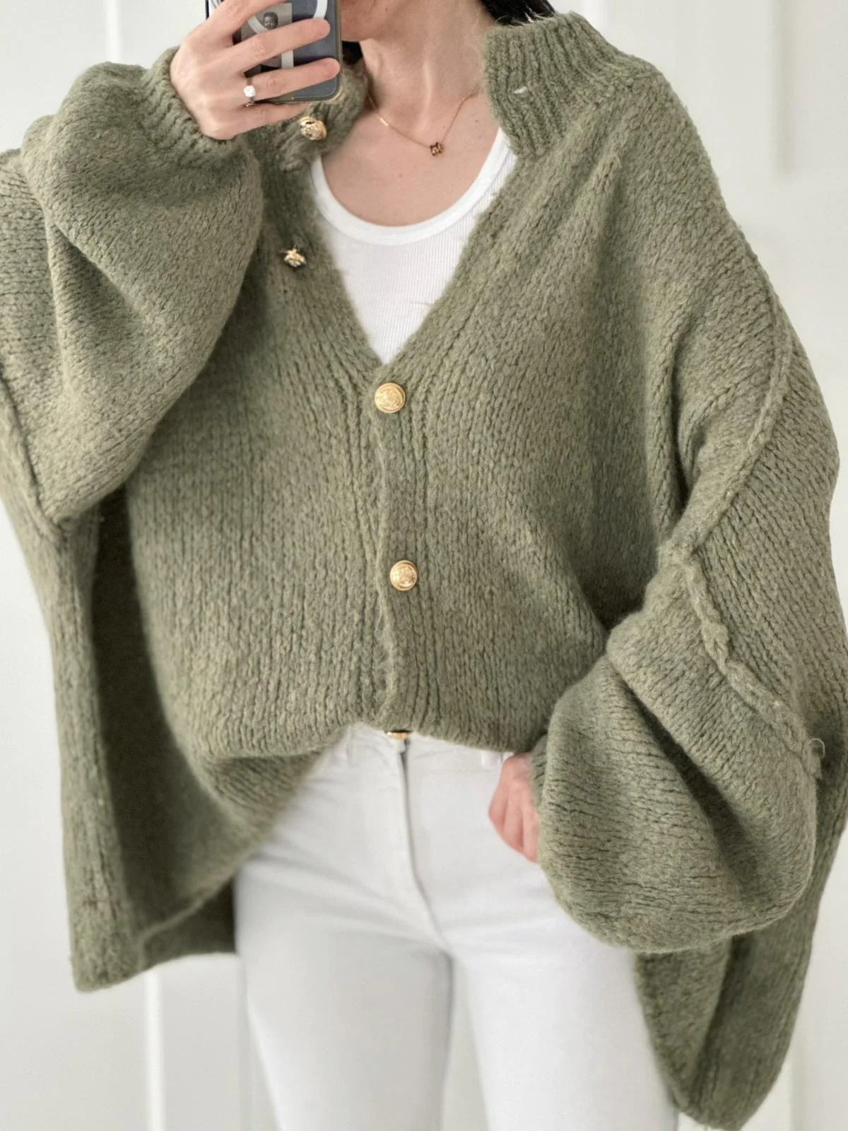 Clemenze | Klassische Strickjacke