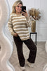 Zaya | Gestreifter Strickpullover
