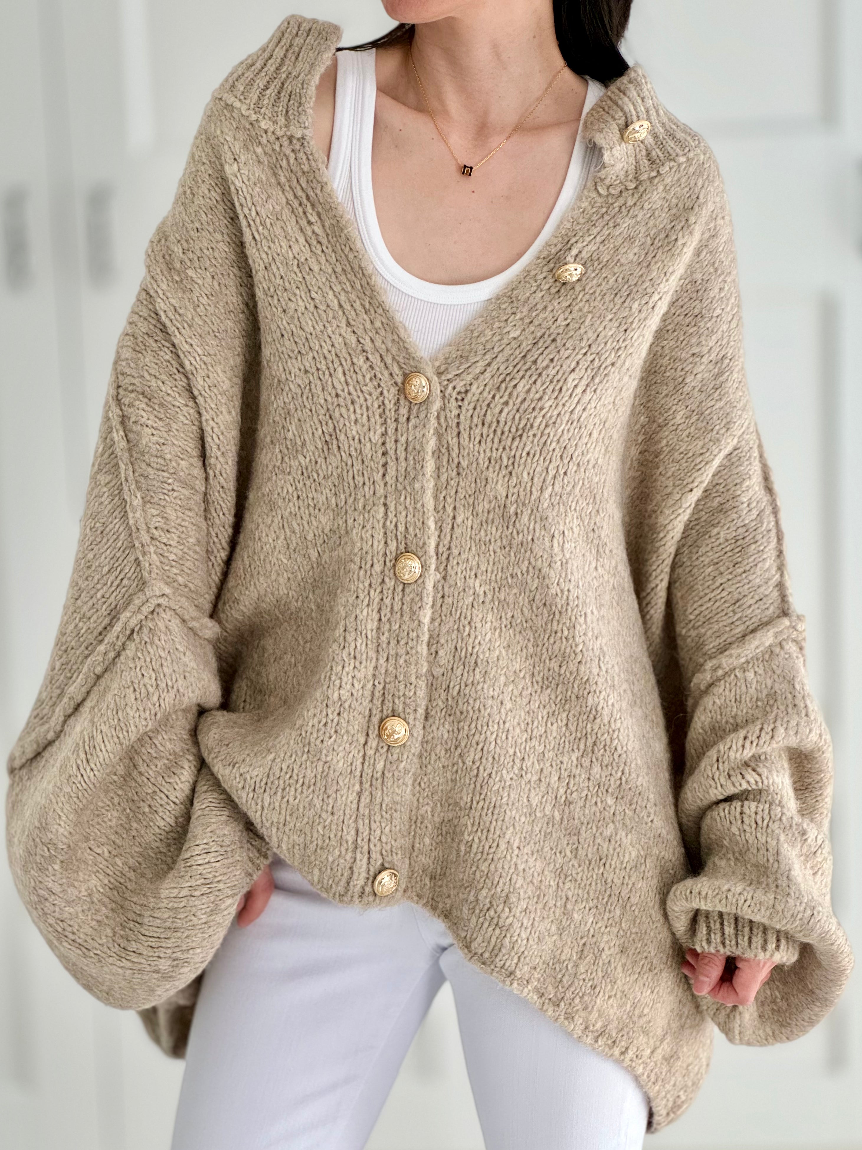 Clemenze | Klassische Strickjacke