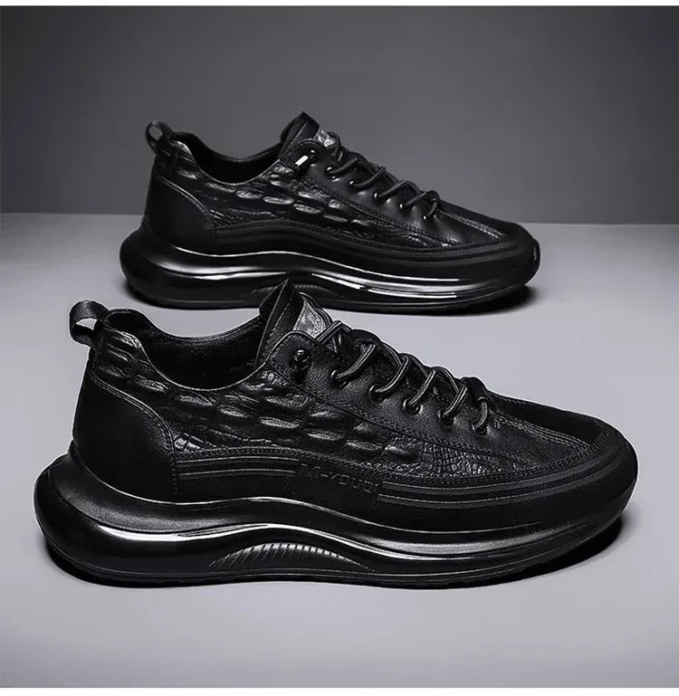 Rinaldo | Luxuriöse Sneakers mit Krokodilprägung