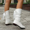 Lainey™ | Trendige Stiefel für Damen mit Schnürung bis zur Wade