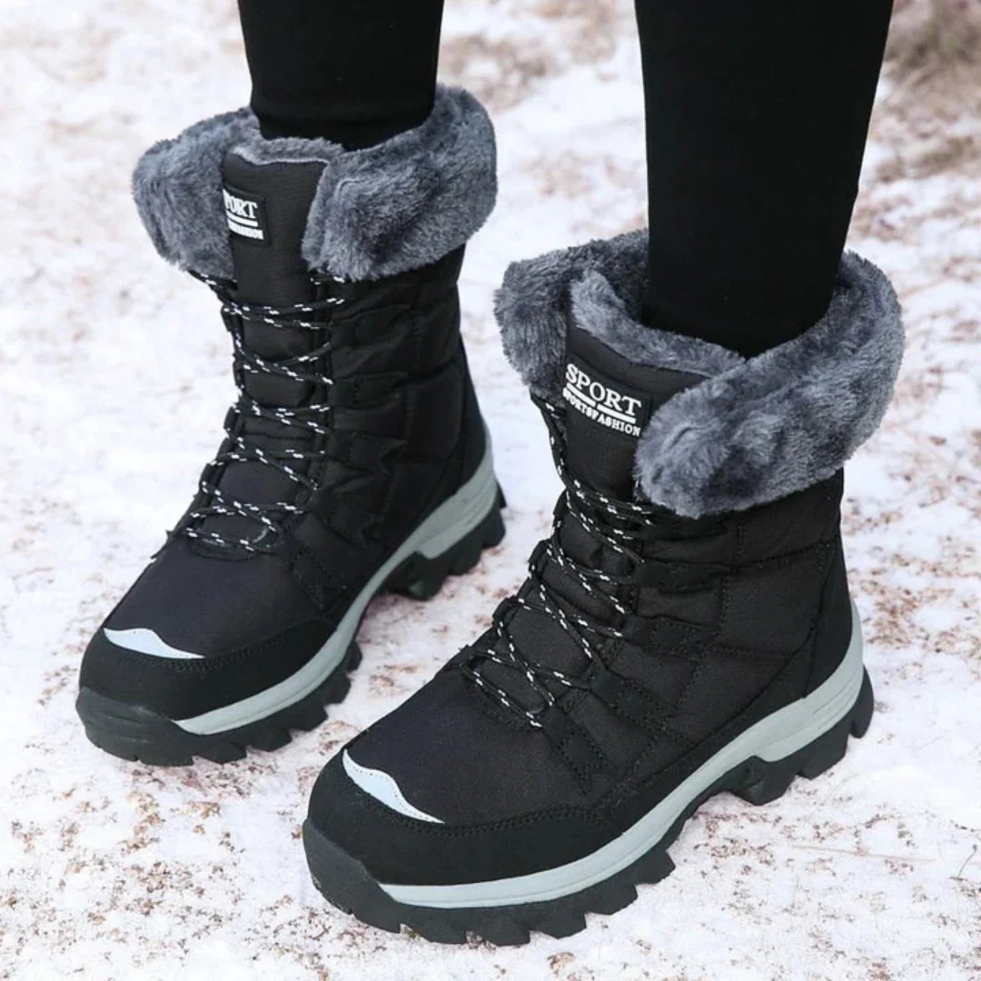 Jessabel | Robuste Winterboots mit Fellfutter