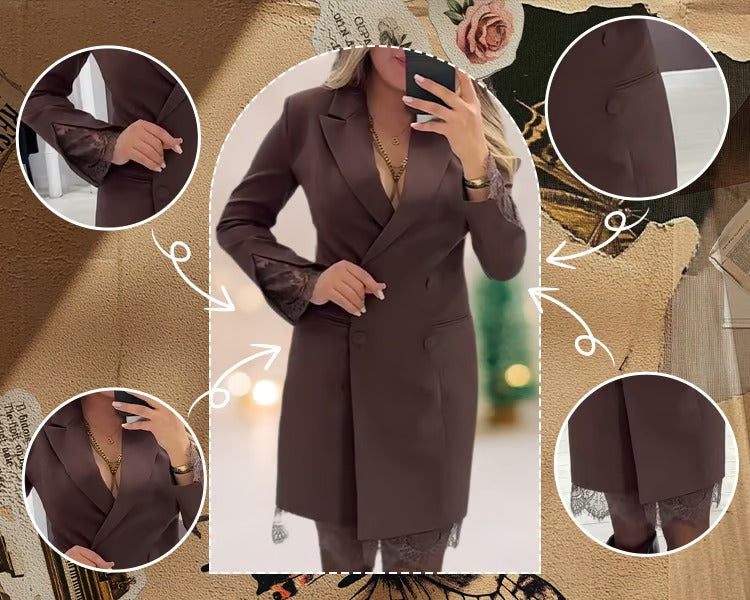 Abey | Schickes Kleid im Blazer-Stil für Moderne Looks