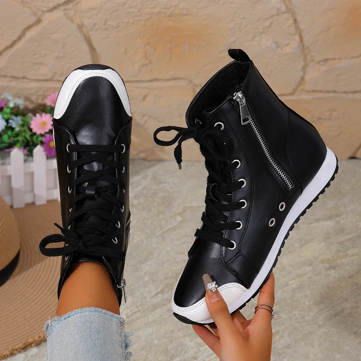 Everlee | Damen-Stiefeletten, atmungsaktiv & bequem