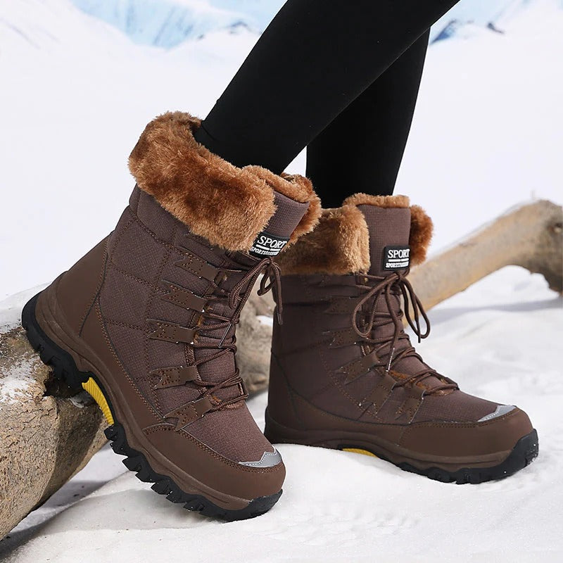 Jessabel | Robuste Winterboots mit Fellfutter