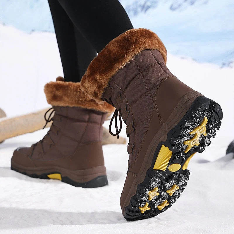 Jessabel | Robuste Winterboots mit Fellfutter