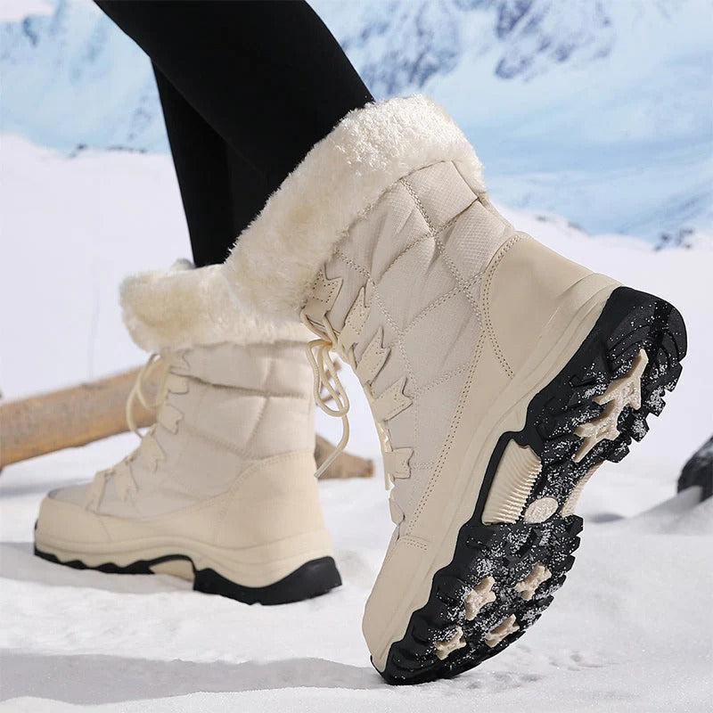 Jessabel | Robuste Winterboots mit Fellfutter