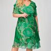 Cora | leichtes Damenkleid, mit kreativem Aufdruck.