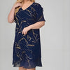 Cora | leichtes Damenkleid, mit kreativem Aufdruck.