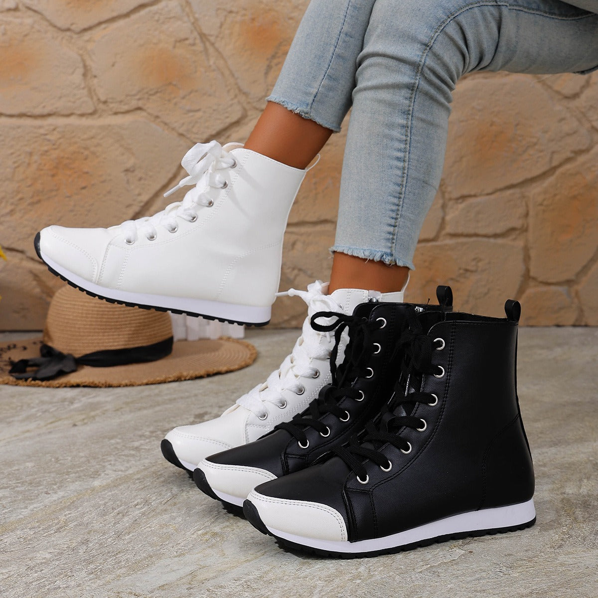 Everlee | Damen-Stiefeletten, atmungsaktiv & bequem