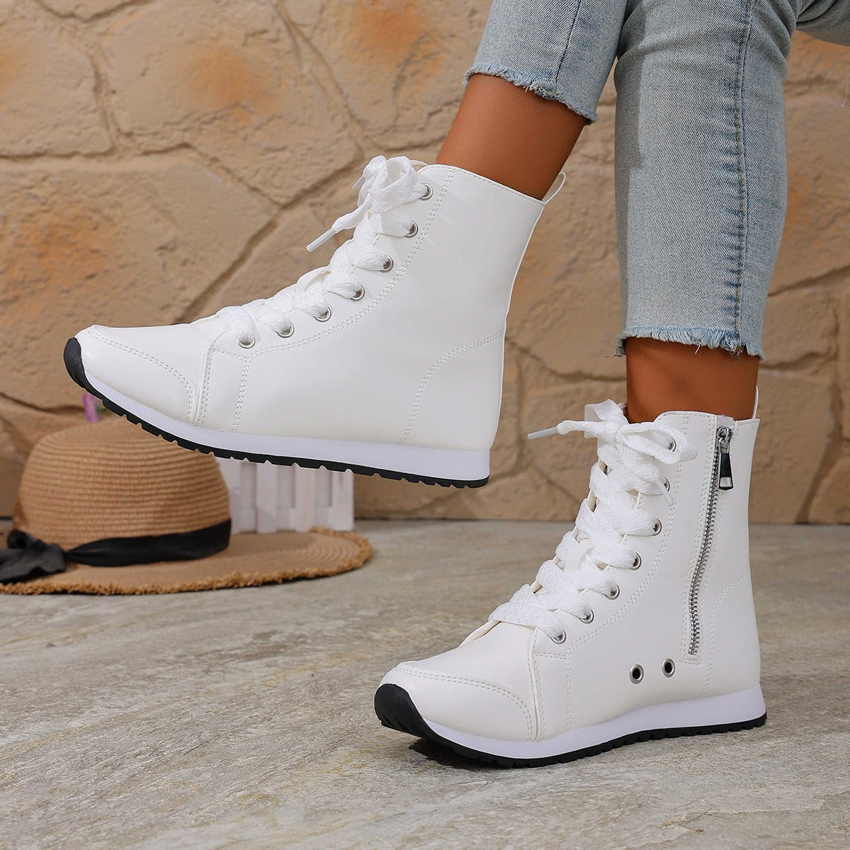 Everlee | Damen-Stiefeletten, atmungsaktiv & bequem