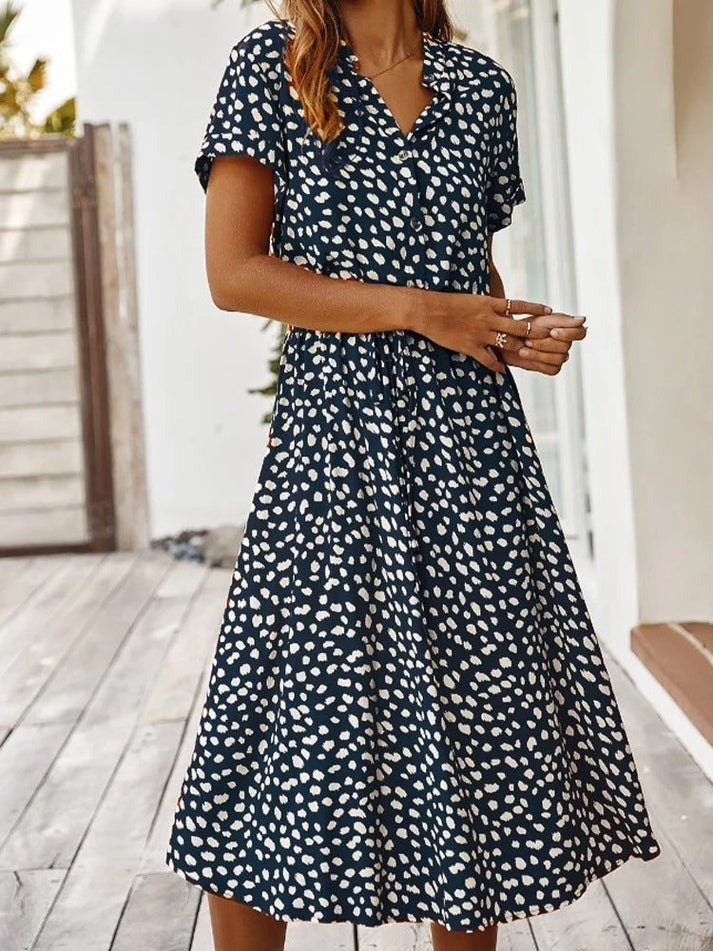 Maybelle | V-Ausschnitt-Kleid