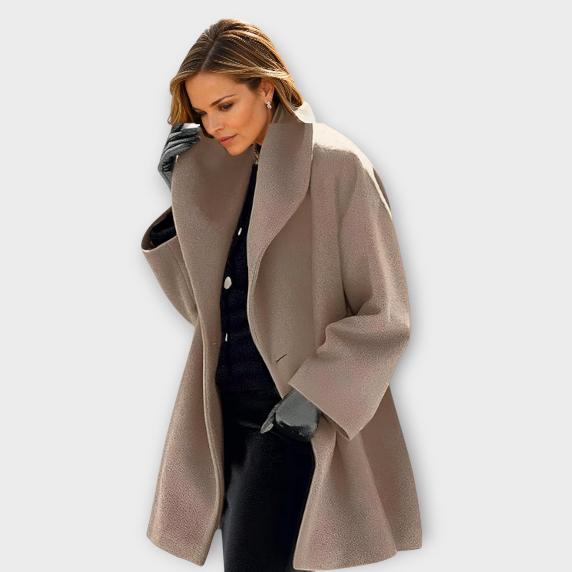 Jannah | Elegante Übergangsjacke aus Wolle