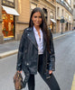 Nina | Klassische Lederjacke für Damen, edel & vielseitig