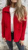 Zoe™ | Zeitlose Strickjacke - Rot / S