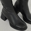 Ines | Komfortable Damenstiefel - Schwarz / 35