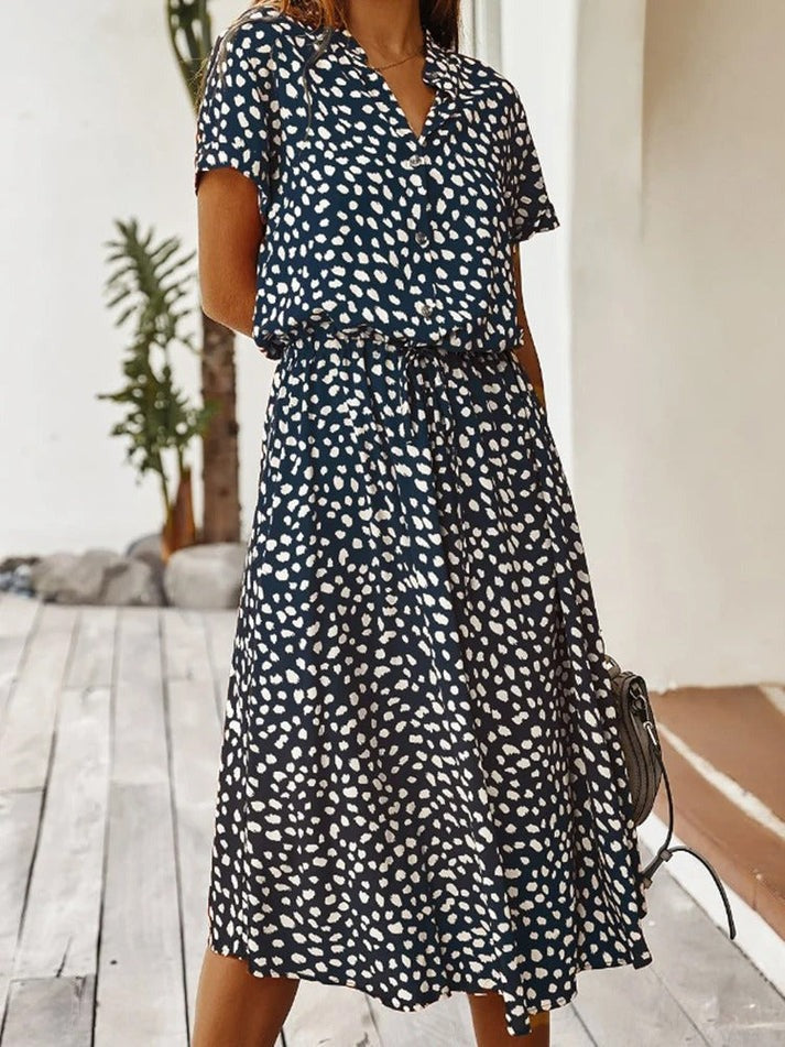 Maybelle | V-Ausschnitt-Kleid