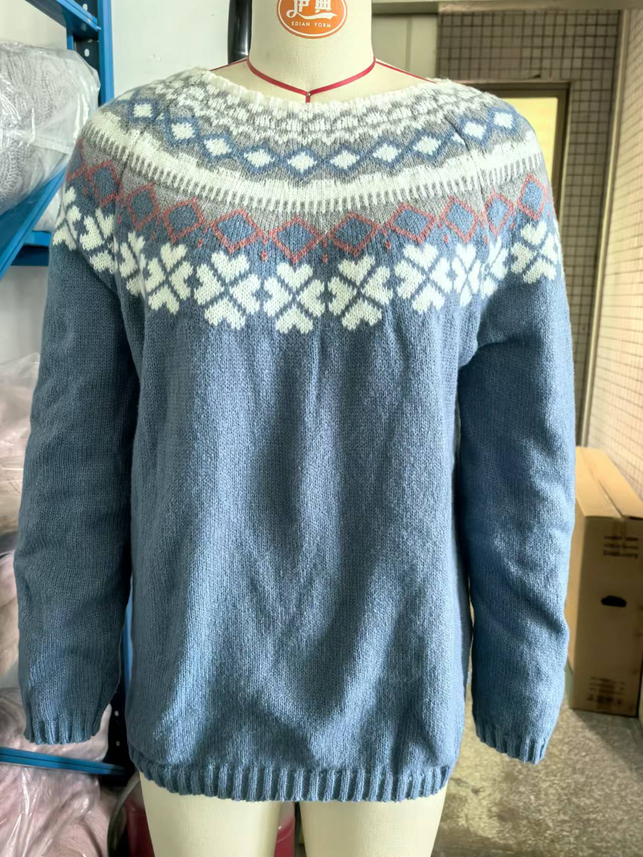 Gramela | Gemütlicher Strickpullover mit skandinavischem Look
