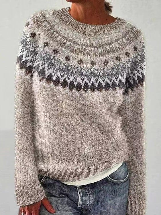 Gramela | Gemütlicher Strickpullover mit skandinavischem Look