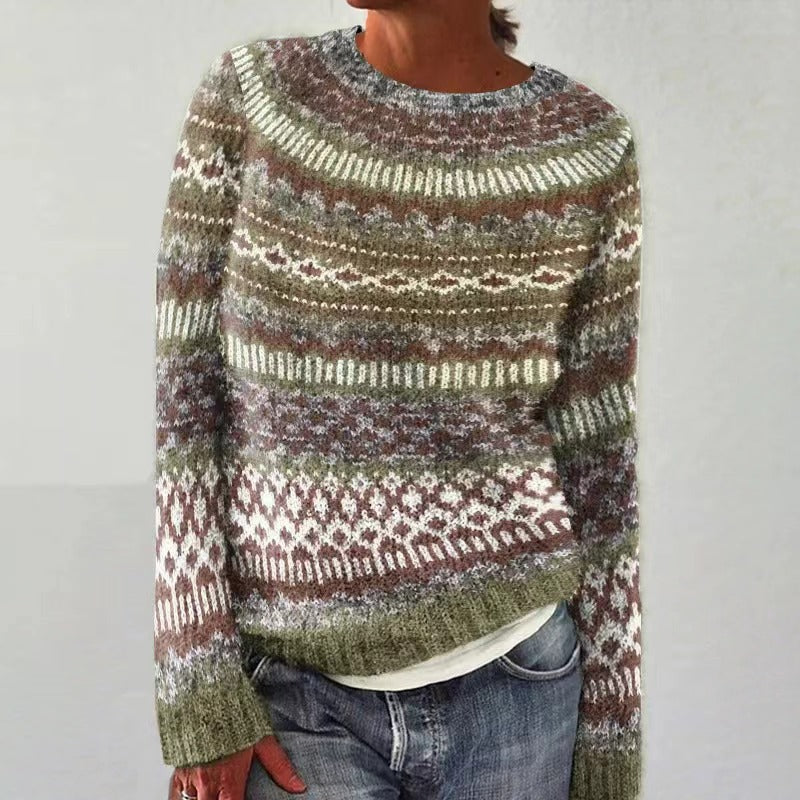 Gramela | Gemütlicher Strickpullover mit skandinavischem Look