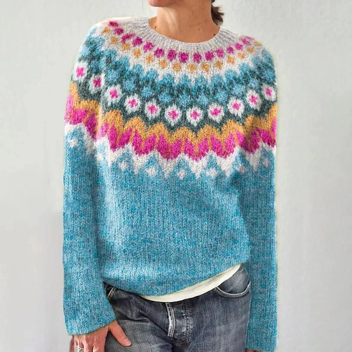 Gramela | Gemütlicher Strickpullover mit skandinavischem Look