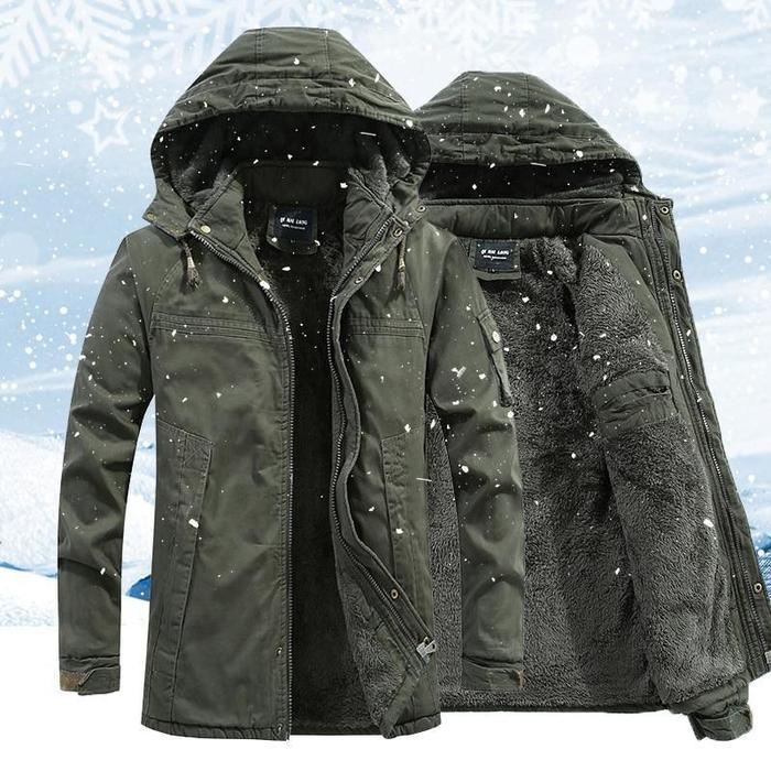 Mike | Warme Outdoor-Jacke mit Kapuze