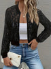Marlia | Crop Lace Bomberjacke