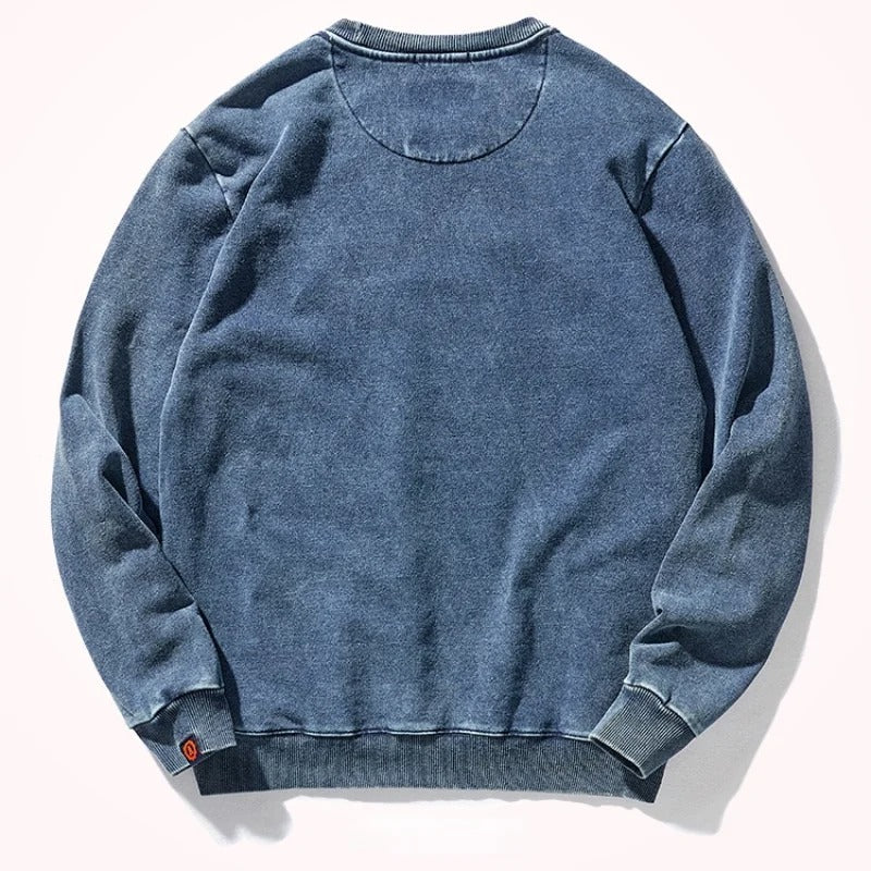 Ethan | Eleganter Baumwoll-Amerikanischer Pullover