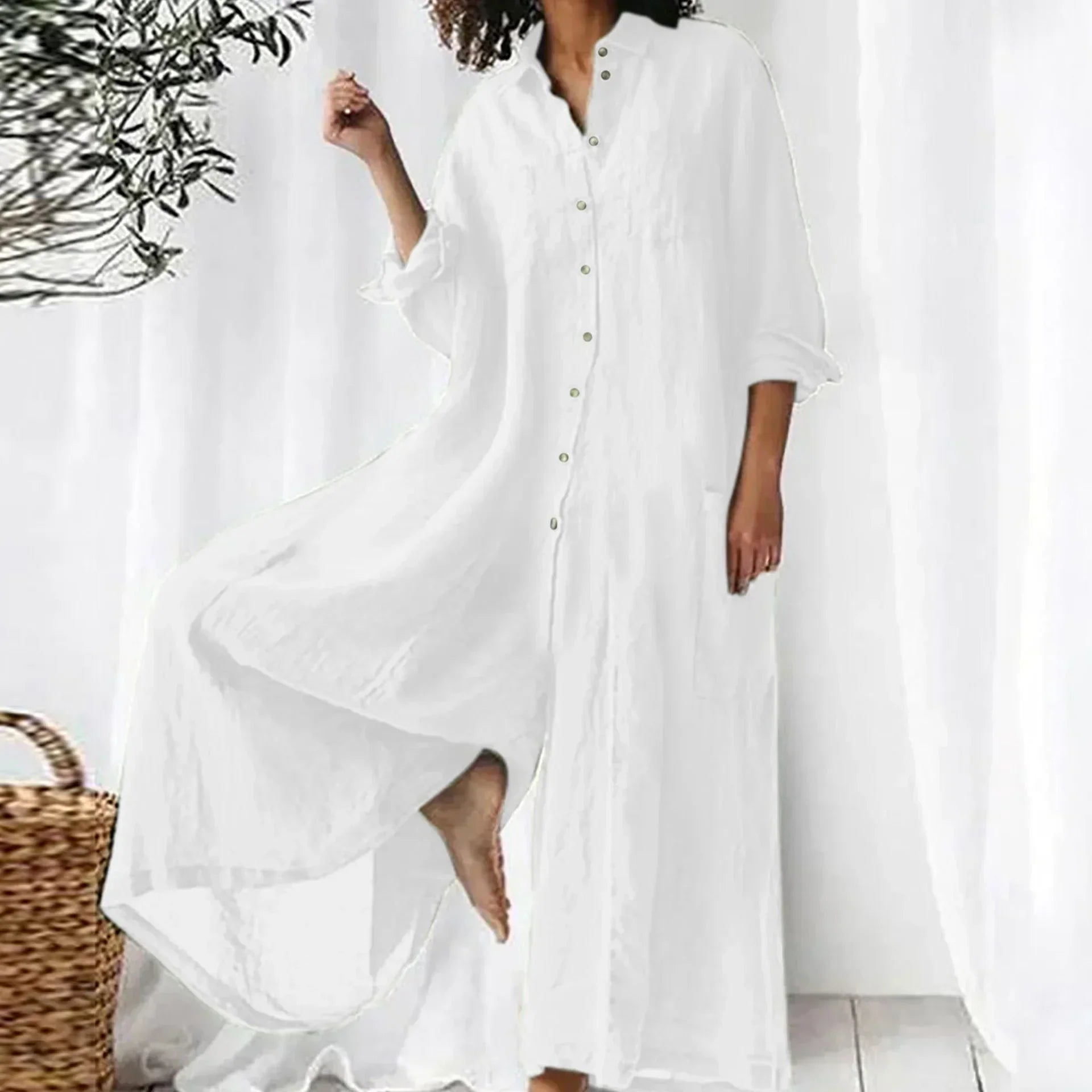 Joanne | Stilvoller Langarm-Overall für Damen