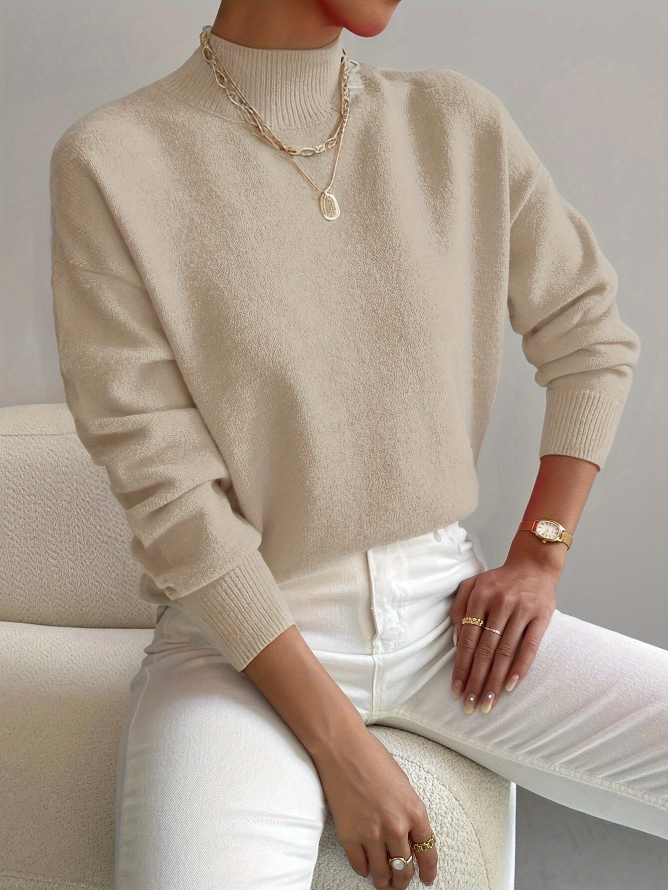 Kaylee™ | Zeitloser Rollkragenpullover mit elegantem Stil