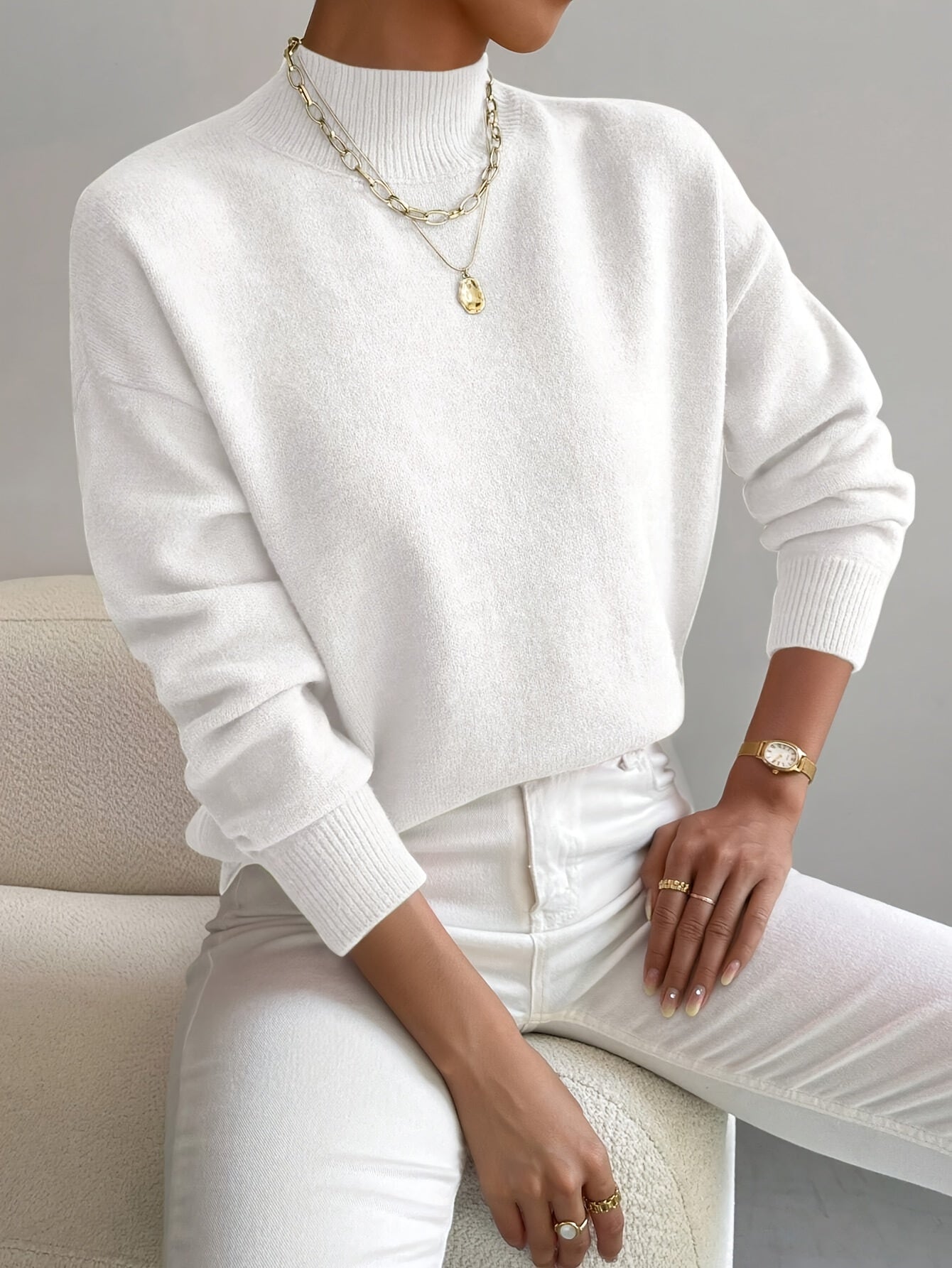 Kaylee™ | Zeitloser Rollkragenpullover mit elegantem Stil