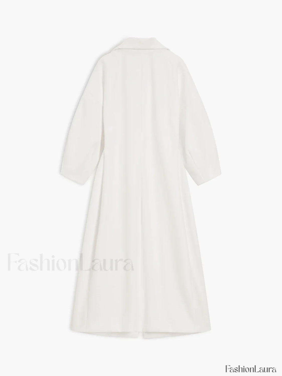 Claiza | Zeitloser Wickelmantel mit Ballonärmeln