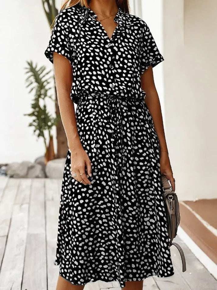 Maybelle | V-Ausschnitt-Kleid