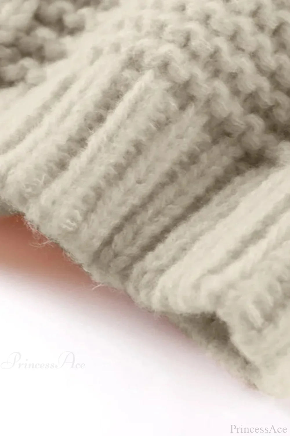 Maizha | Grobstrickpullover Mit Rundhalsausschnitt