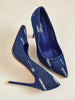 Ainara | modische Stiletto-Pumps im Denim-Chic