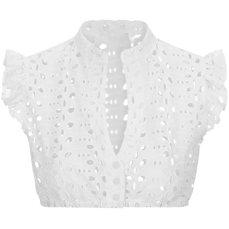 Oktoberfest Elegant Lace Dirndl Blouse