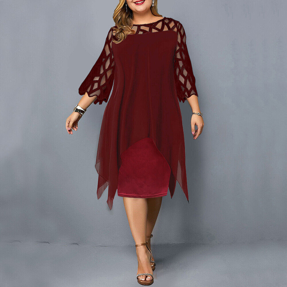 Abeline | Luftiges und elegantes Kleid in Übergröße