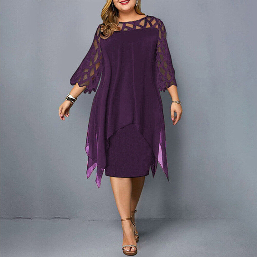 Abeline | Luftiges und elegantes Kleid in Übergröße