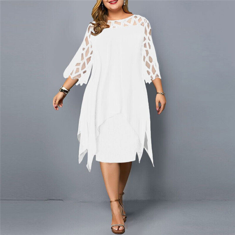 Abeline | Luftiges und elegantes Kleid in Übergröße