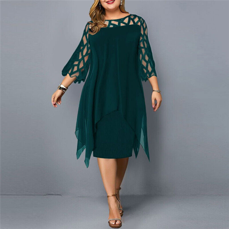 Abeline | Luftiges und elegantes Kleid in Übergröße