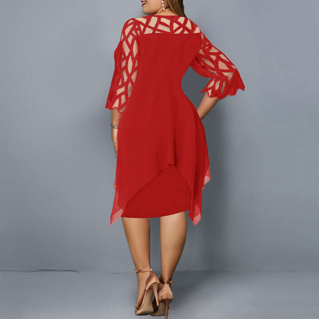 Abeline | Luftiges und elegantes Kleid in Übergröße