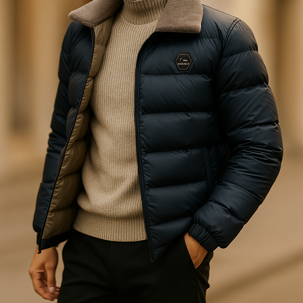 Roman | Herren-Winterjacke mit warmer Steppfüllung